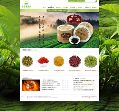 茶业网站