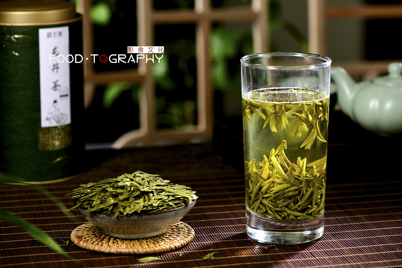 茶叶龙井 绿茶 茶叶摄影茶叶拍摄西湖龙井|摄影|产品摄影|影食文化 -