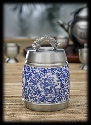 匠心之韵，礼藏东方 10010龙韵神州大号茶叶罐鉴赏